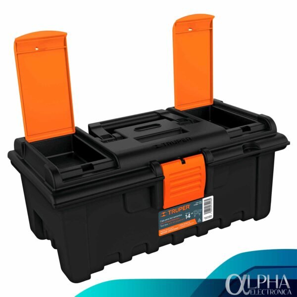 Caja Para Herramienta de 14" Con Compartimentos, Truper - Imagen 2