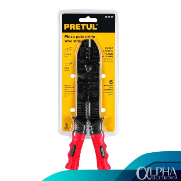 Pinza Pelacable 9", Pretul - Imagen 3