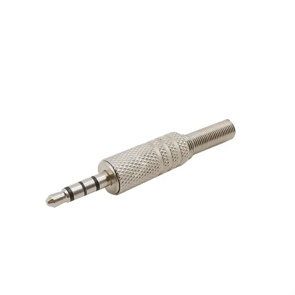 Plug 3.5mm Estéreo + Micrófono de Metal
