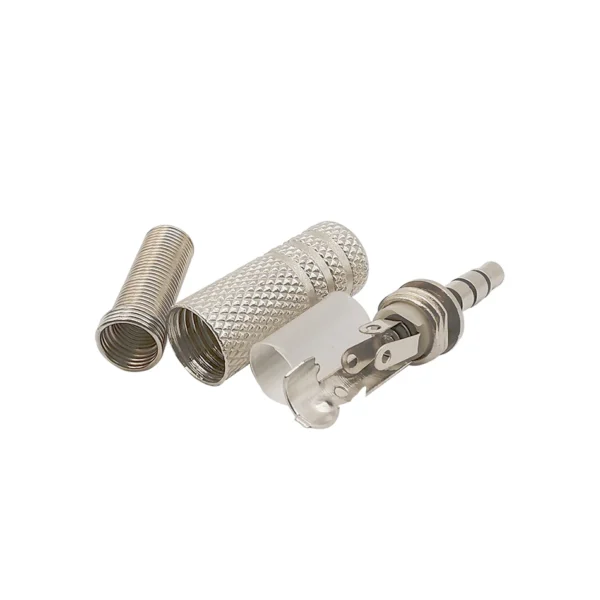 Plug 3.5mm Estéreo + Micrófono de Metal - Imagen 2