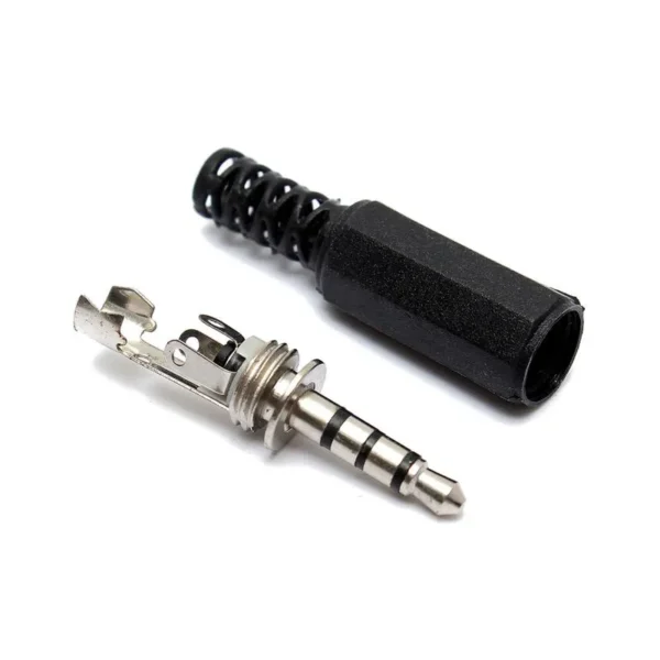 Plug 3.5mm Estéreo + Micrófono de Plástico - Imagen 2