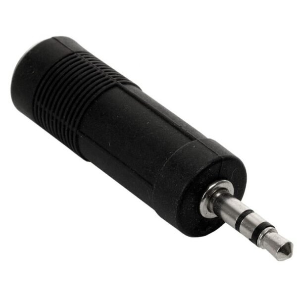 Adaptador Plug 3.5mm Estéreo a Jack 1/4" Estéreo