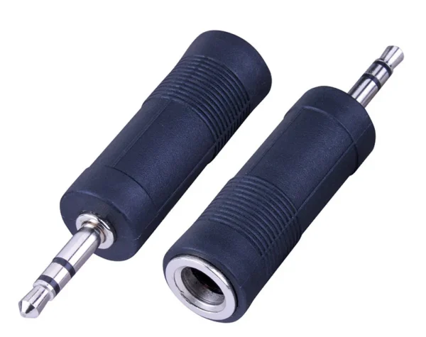 Adaptador Plug 3.5mm Estéreo a Jack 1/4" Estéreo - Imagen 2