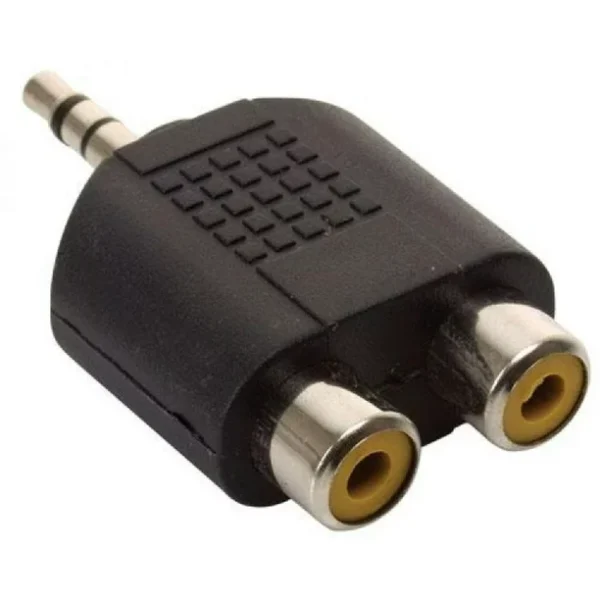 Adaptador Plug 3.5mm Estéreo a 2 Jack RCA