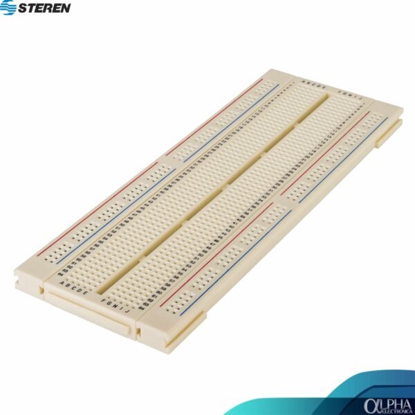Protoboard Steren de 1 Galleta, 840 puntos