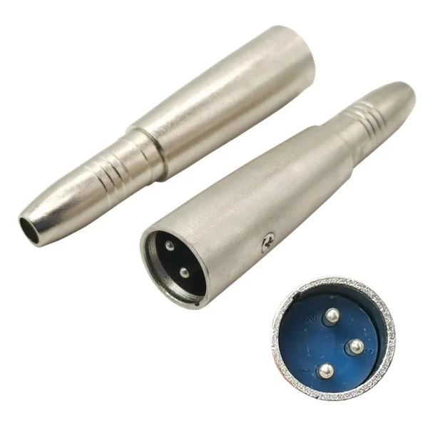 Adaptador Jack 1/4" Mono a XLR Macho - Imagen 3