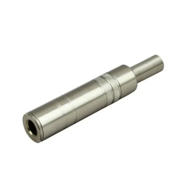Jack 1/4" Estéreo Metal, In-Line