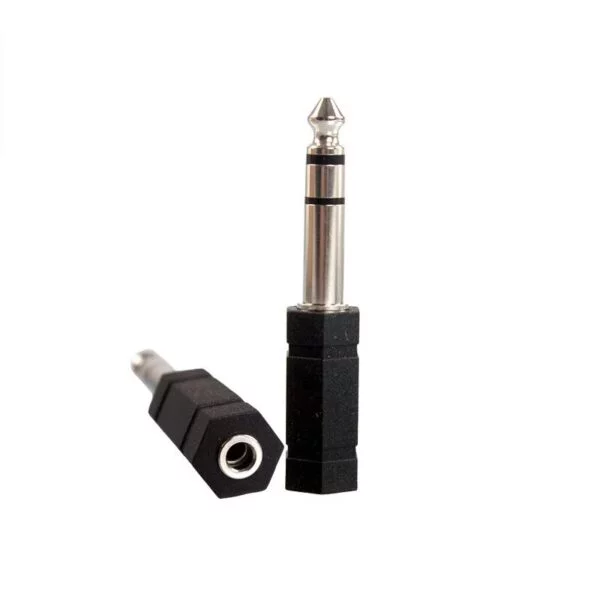 Adaptador Plug 1/4" Estéreo a Jack 3.5mm Estéreo - Imagen 2