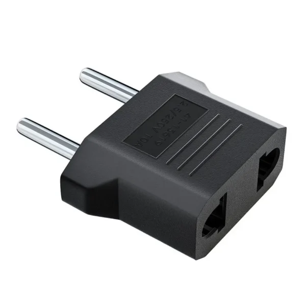 Adaptador de Espiga AC Tipo Americano a Tipo Europeo