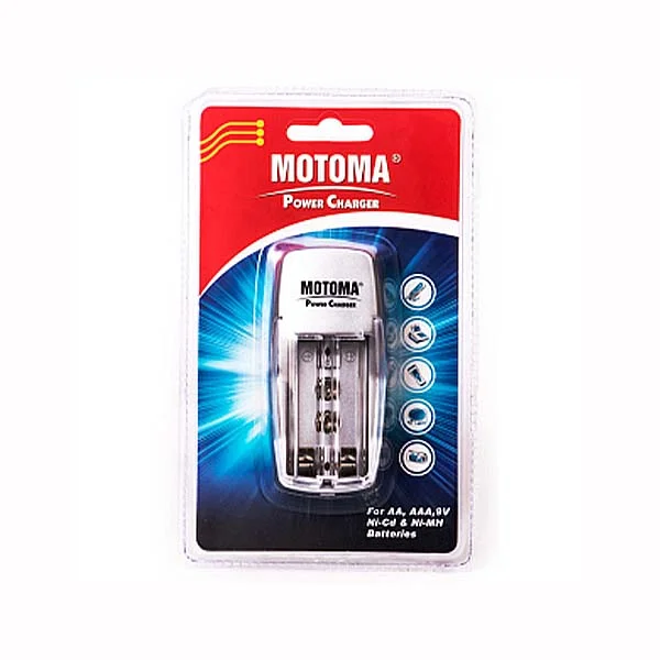 Cargador Para 2 BaterÍas AA Motoma