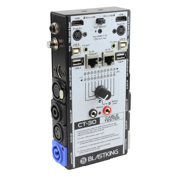 Tester de Cables Blastking CT-30 de 30 Funciones