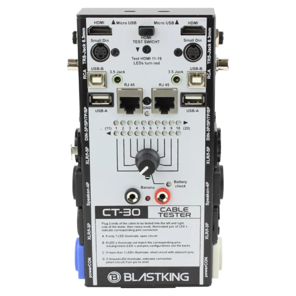 Tester de Cables Blastking CT-30 de 30 Funciones - Imagen 2