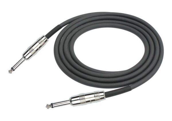 Cable Para Instrumento Plug a Plug 1/4" Metal de 10M Negro Kirlin - Imagen 2