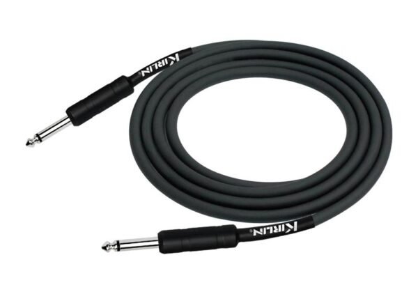 Cable Para Instrumento de Plug 1/4 a Plug 1/4 Mono de 6M Kirlin - Plug Colores