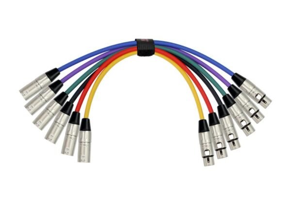 Cable Para Micrófono XLR de 1M Kirlin