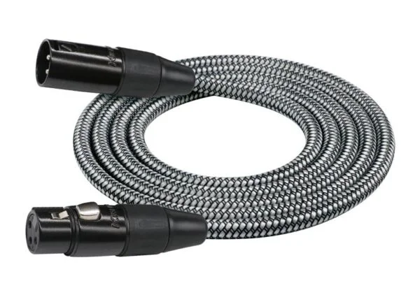 Cable Para Micrófono XLR con Forro de Tela de 10M Kirlin