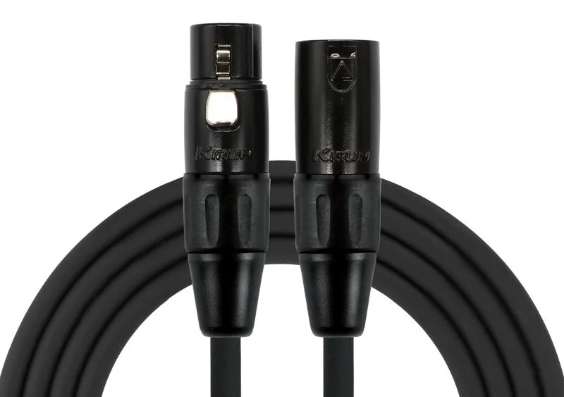 Cable Para Micrófono XLR de 6M Kirlin - Negro