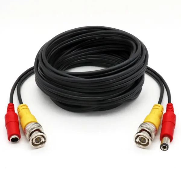 Cable de Video y Corriente Para CCTV de 20M