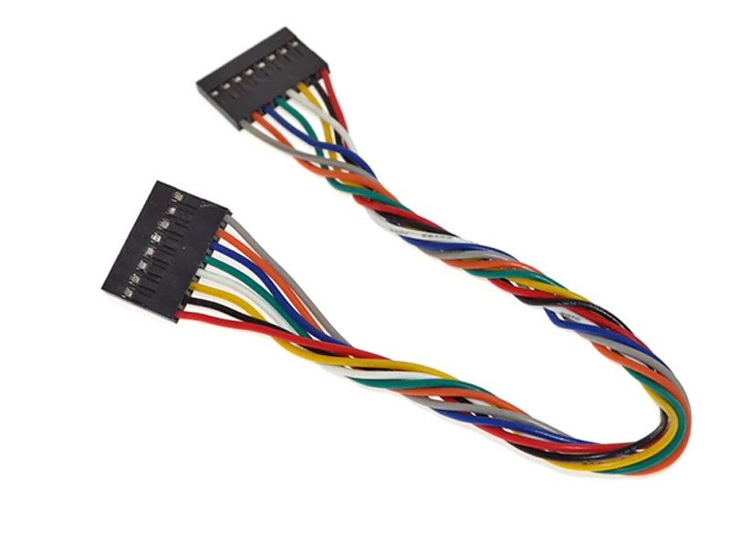 Cable Dupont Hembra-Hembra de 8 pines 20cm