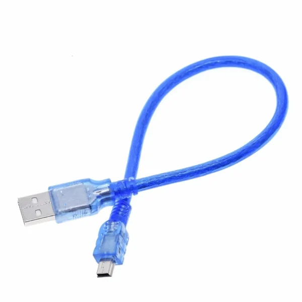 Cable USB a Mini USB 30cm - Para Arduino Nano - Imagen 2