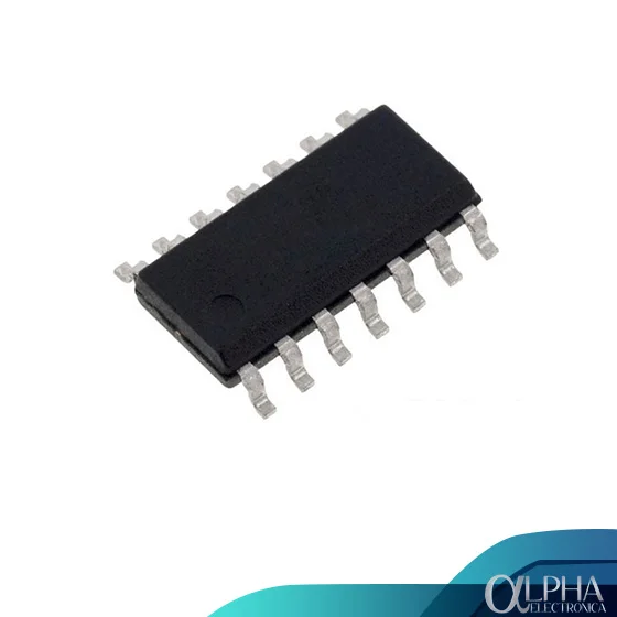 TL074C SMD - Amplificador Operacional Cuádruple Jfet