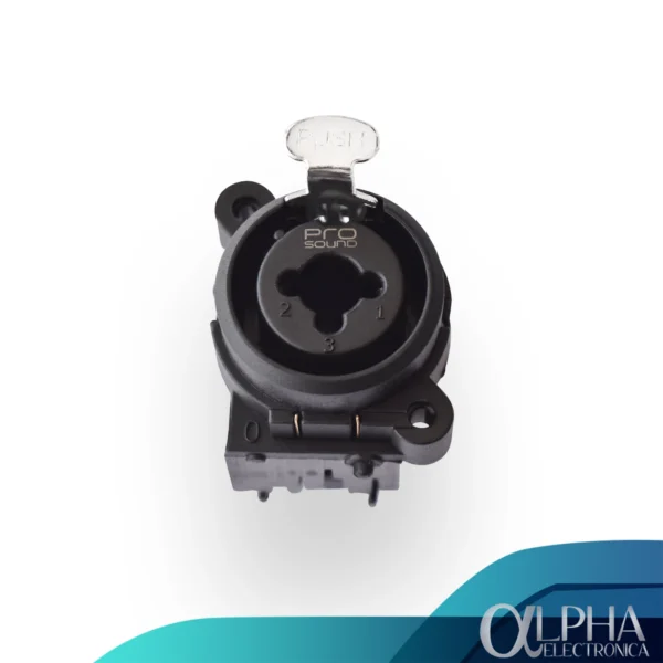 Conector Combo  XLR Hembra + Jack 1/4" - Prosound - Imagen 2