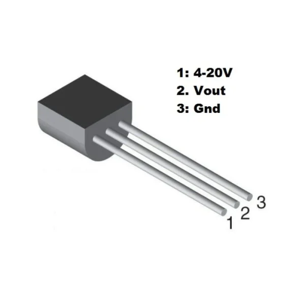 LM355 - Sensor de Temperatura de °K - Imagen 2