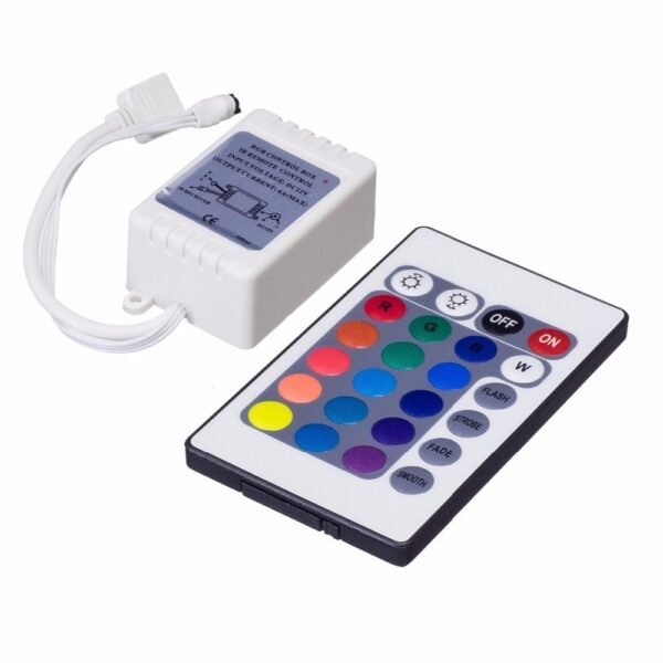 Controlador para Tira Led RGB con Control Remoto