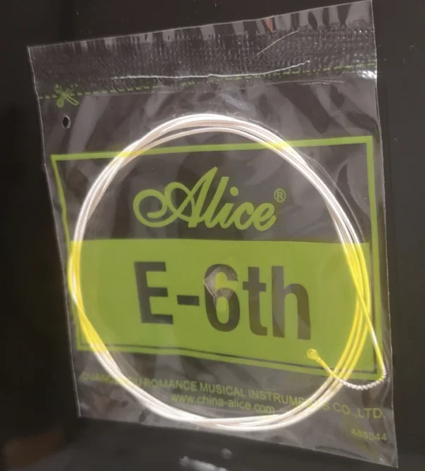 Cuerda de Nylon Alice No. 6 Para Guitarra Clasica