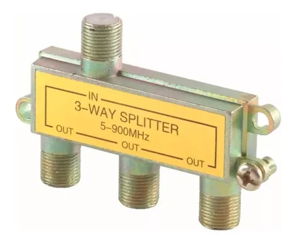 Splitter de 3 vias 900MHz