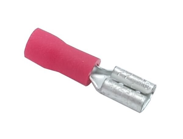 Terminal Hembra 187 Rojo 22-18AWG