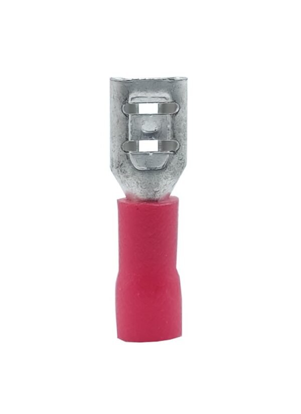 Terminal Hembra 187 Rojo 22-18AWG - Imagen 2