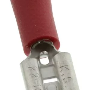 Terminal Hembra 250 Rojo 22-18AWG
