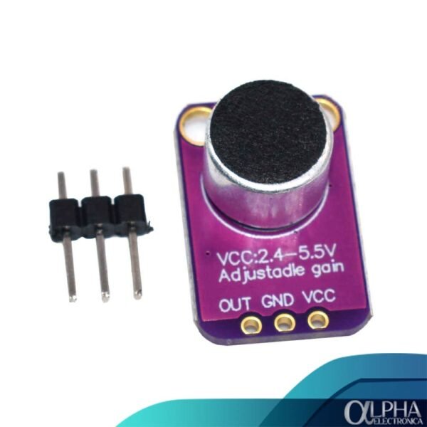 Módulo Amplificador de Micrófono GY-MAX4466 - Imagen 2
