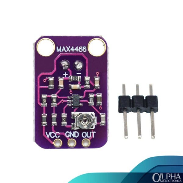 Módulo Amplificador de Micrófono GY-MAX4466 - Imagen 3