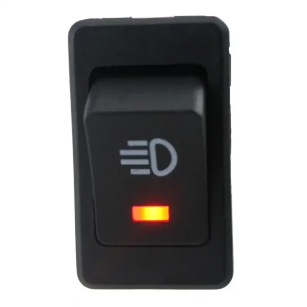 Switch Rocker ON-OFF 4 Pines Con Luz Roja 12V
