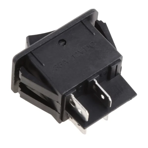 Switch Rocker ON-OFF 4 Pines Con Luz Roja 12V - Imagen 2