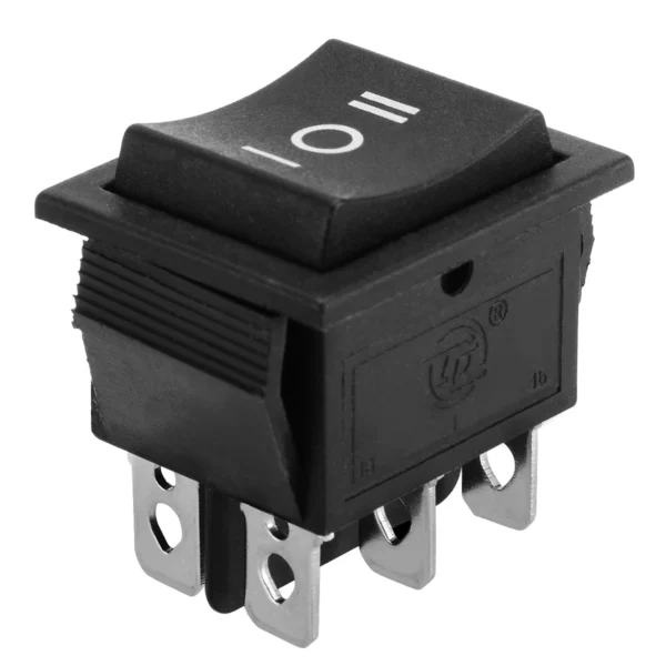 Switch Rocker ON-OFF-ON 6 Pines 31*25mm