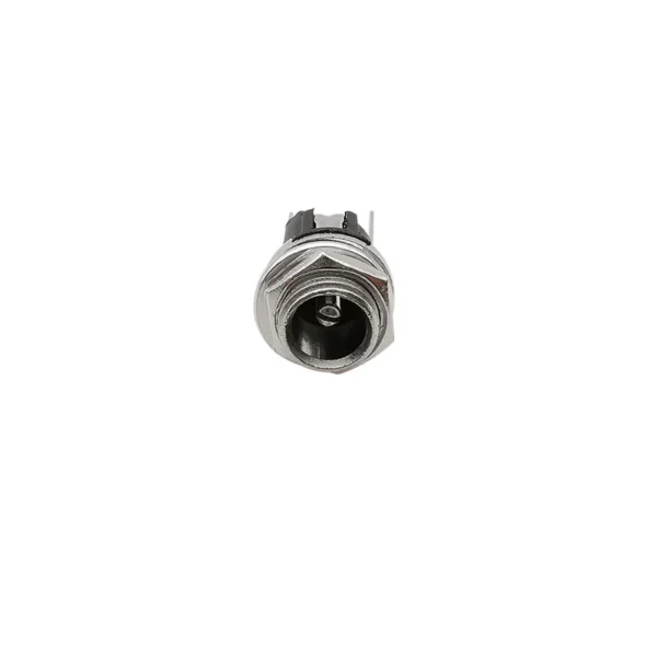 Jack DC 2.1 x 5.5mm Para Chasis, con rosca