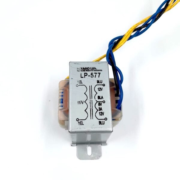 Transformador de 110V a 12V+12V AC, 4A