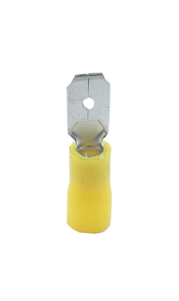Terminal Macho 250 Amarillo 12-10AWG - Imagen 2