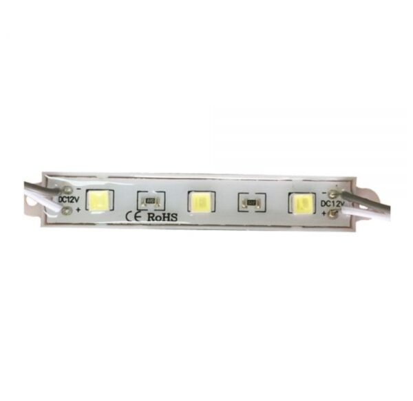 Modulo de 3 Led Blanco 12V SMD5054