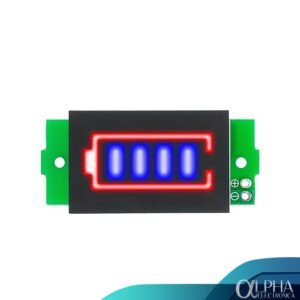 Modulo Indicador de Carga de Bateria Azul