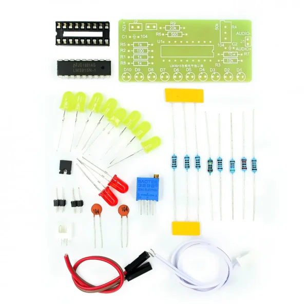 Módulo Vúmetro LM3915 - Kit Armable