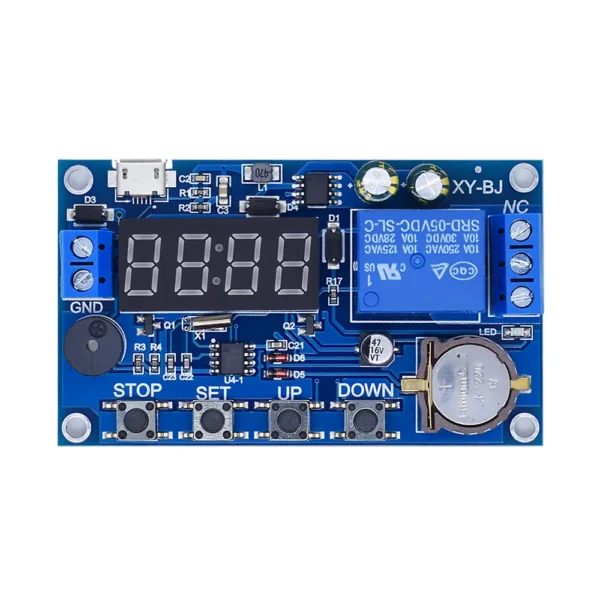 Módulo Temporizador Programable XY-BJ 5-60V - Imagen 2