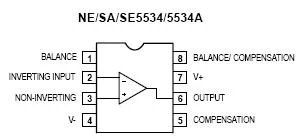 NE5534 SMD - Amplificador Operacional - Imagen 2