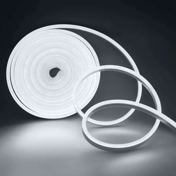 Tira de Led Neón Flexible Blanco de 5M, 12V - Imagen 2