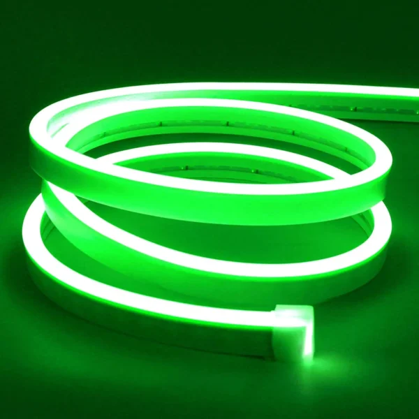 Tira de Led Neón Flexible Verde de 5M, 12V - Imagen 2