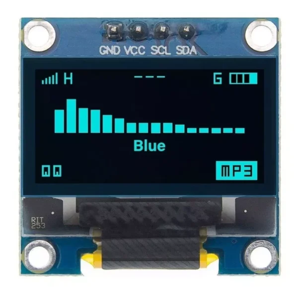 Pantalla OLED de 0.96" SSD1306, Azul - Imagen 2