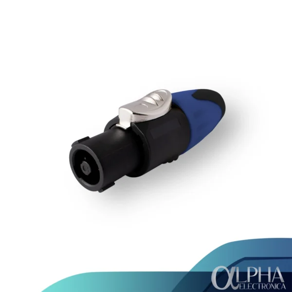 Plug Speakon de 4 Vías Azul T-PL410BL - Prosound